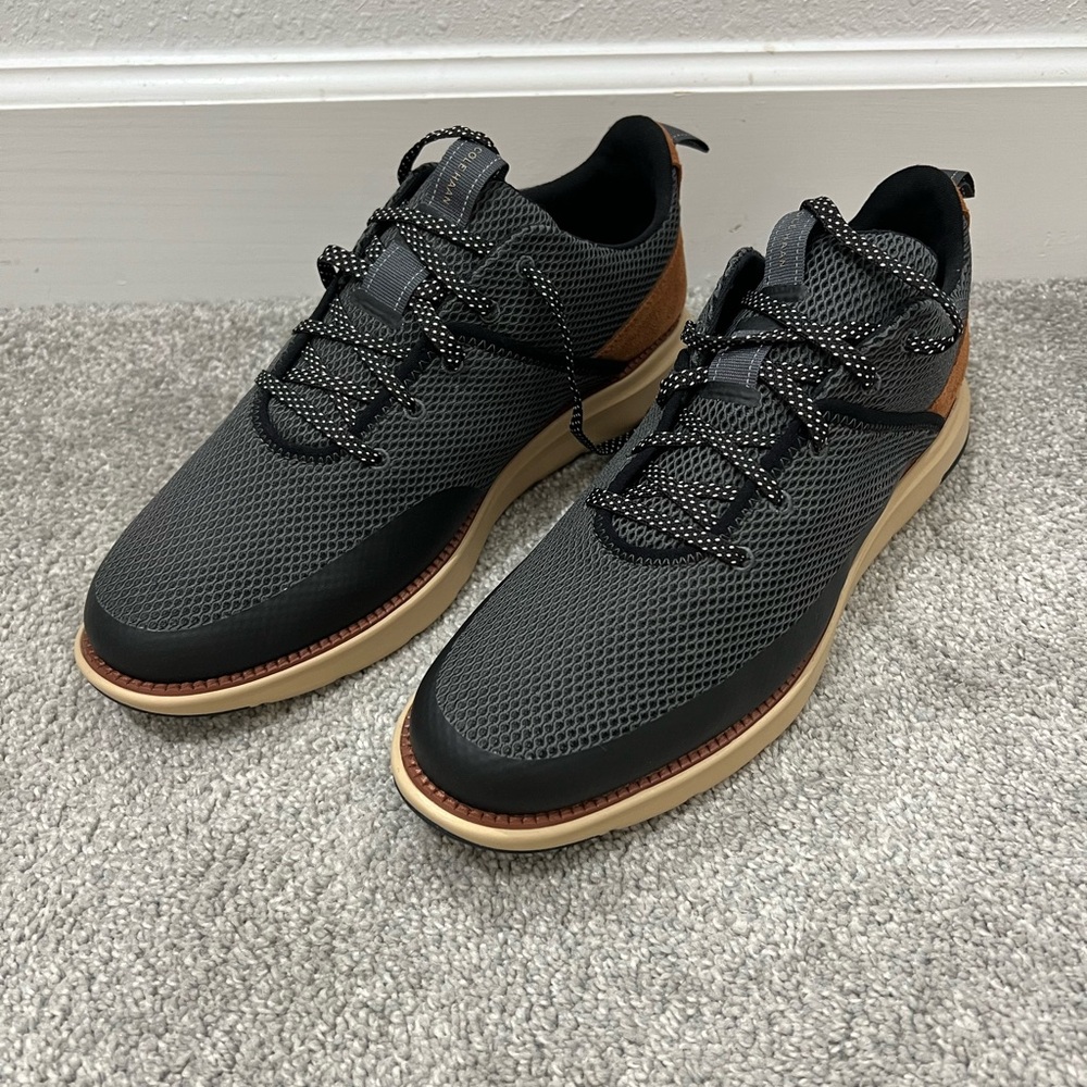 Cole Haan Grand Atlantic Sneakers Black Gray Tan